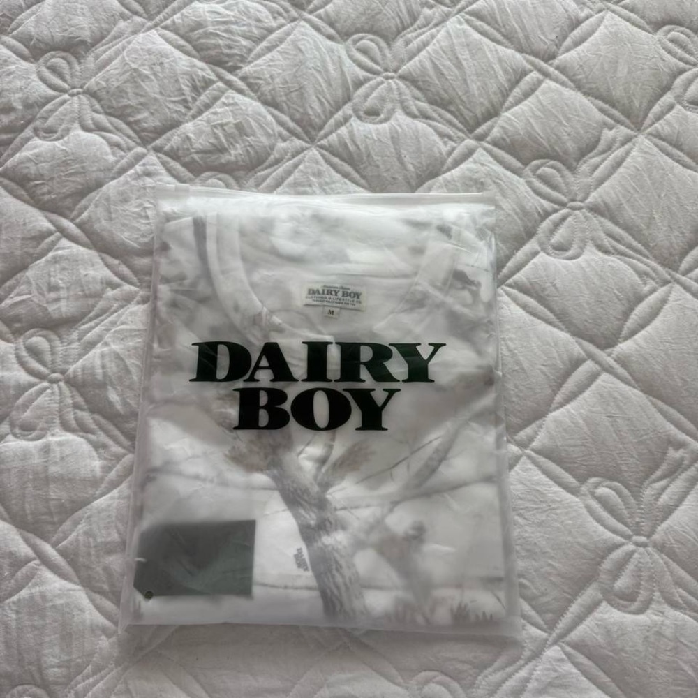 dairy‎ boy camo woodland cotton oversized t shirt